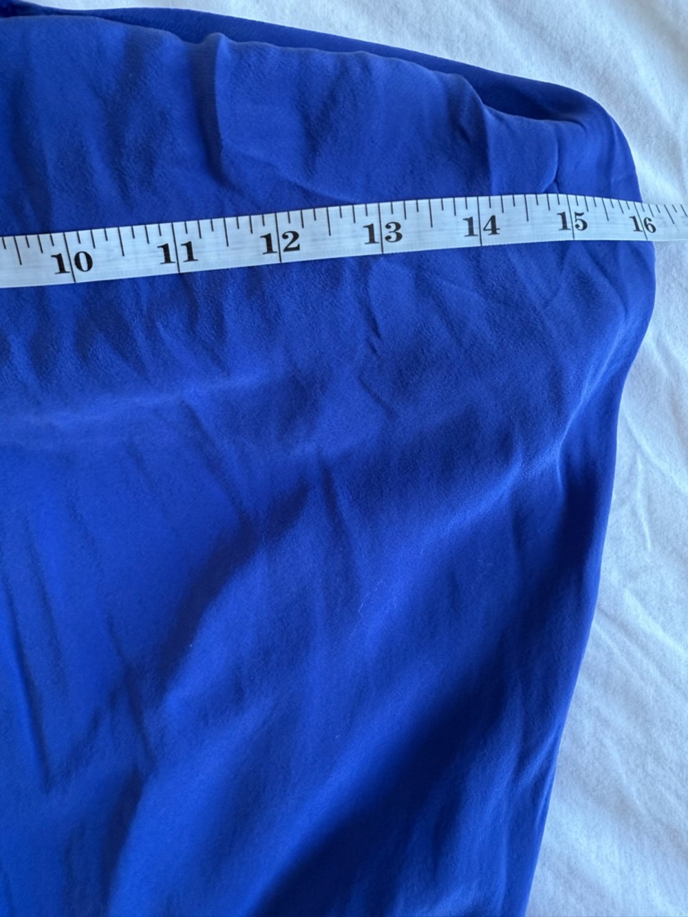 Vix Paula Hermanny 100% Silk Blue Halter Jumpsuit Size S Wide Leg Resort - Picture 8 of 9